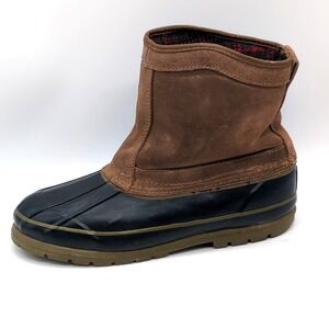 Itasca Shoes Womens Brown 8 Suede Winter Boots Thinsulate Steel Shank Ankle 8070